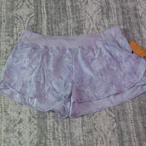 Lavender Women's  Athletic Active lifestyle Shorts